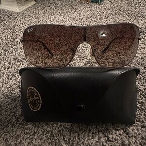 Ray-Ban Brown Gradient Sunglasses